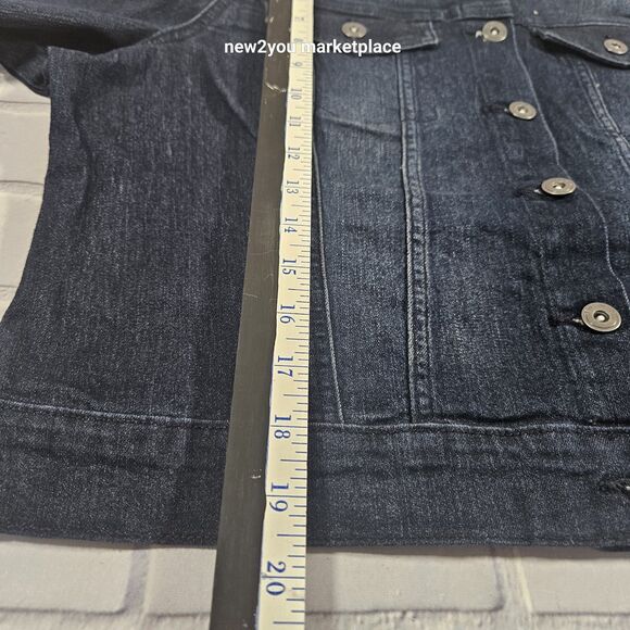 Blue Jean Jacket by Jessica Simpson. NWT. size large womans lightweight denim - Picture 9 of 13